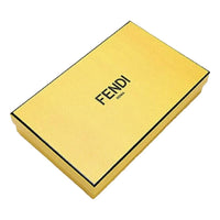Fendi - Women's Fendace Leather Card Case Wallet Lanyard
