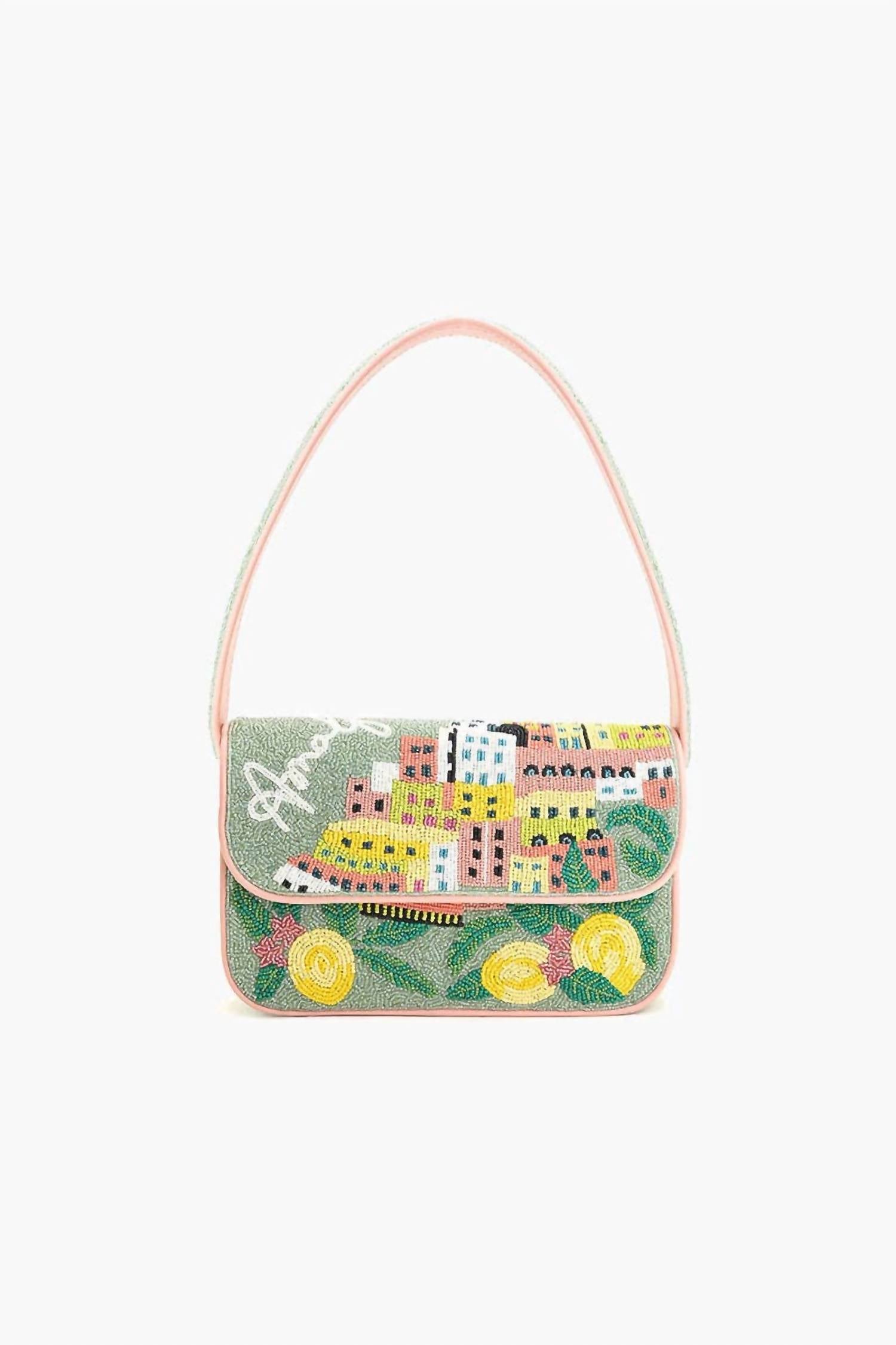 America & Beyond - Women's Amalfi Dreams Beaded Shoulder Bag