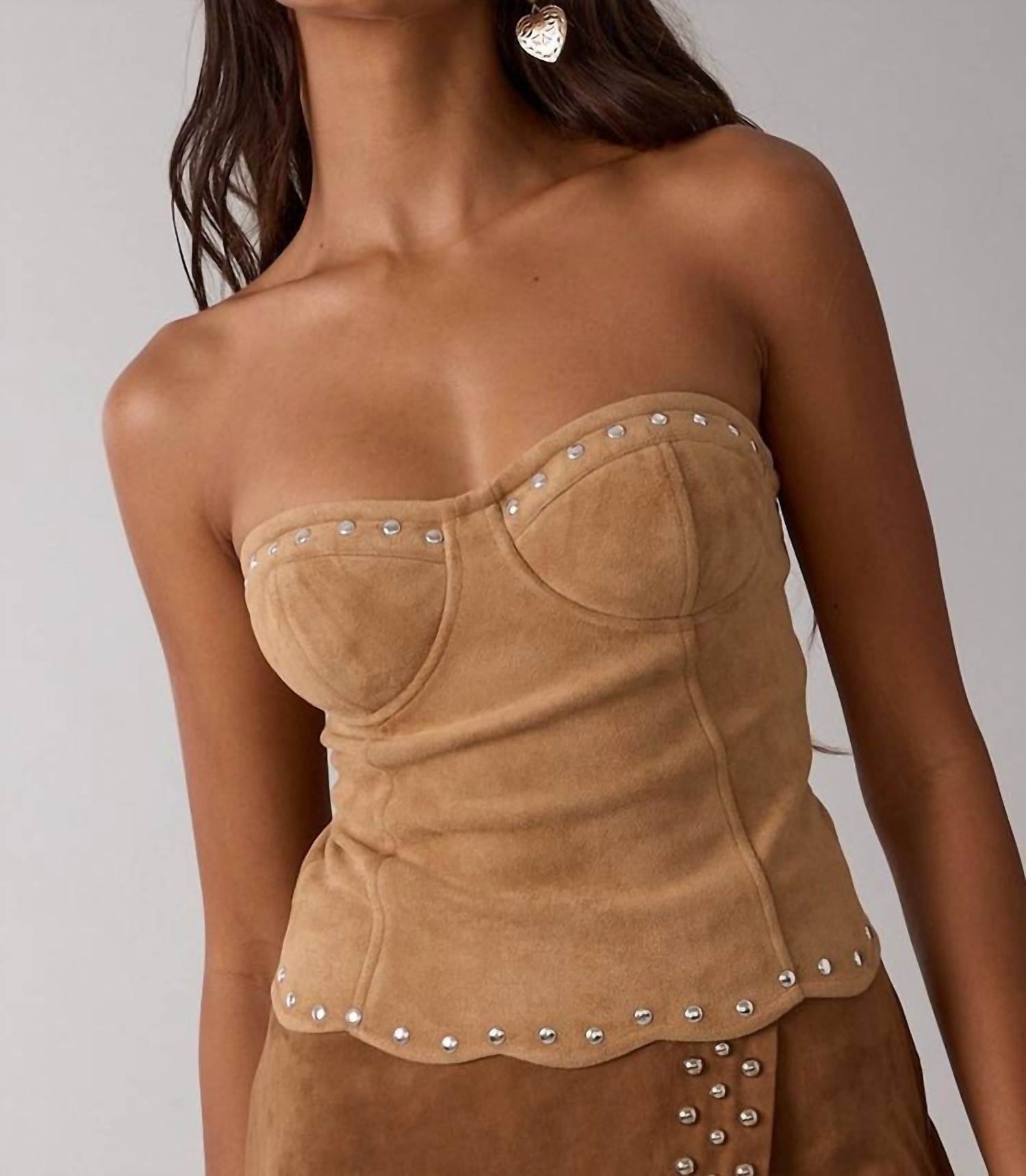 Sky To Moon - Faded Tube Top