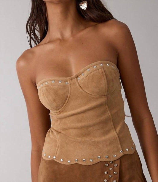 Sky To Moon - Faded Tube Top