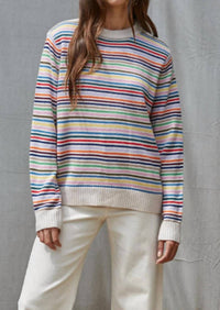 By Together - Striped Pullover Sweater