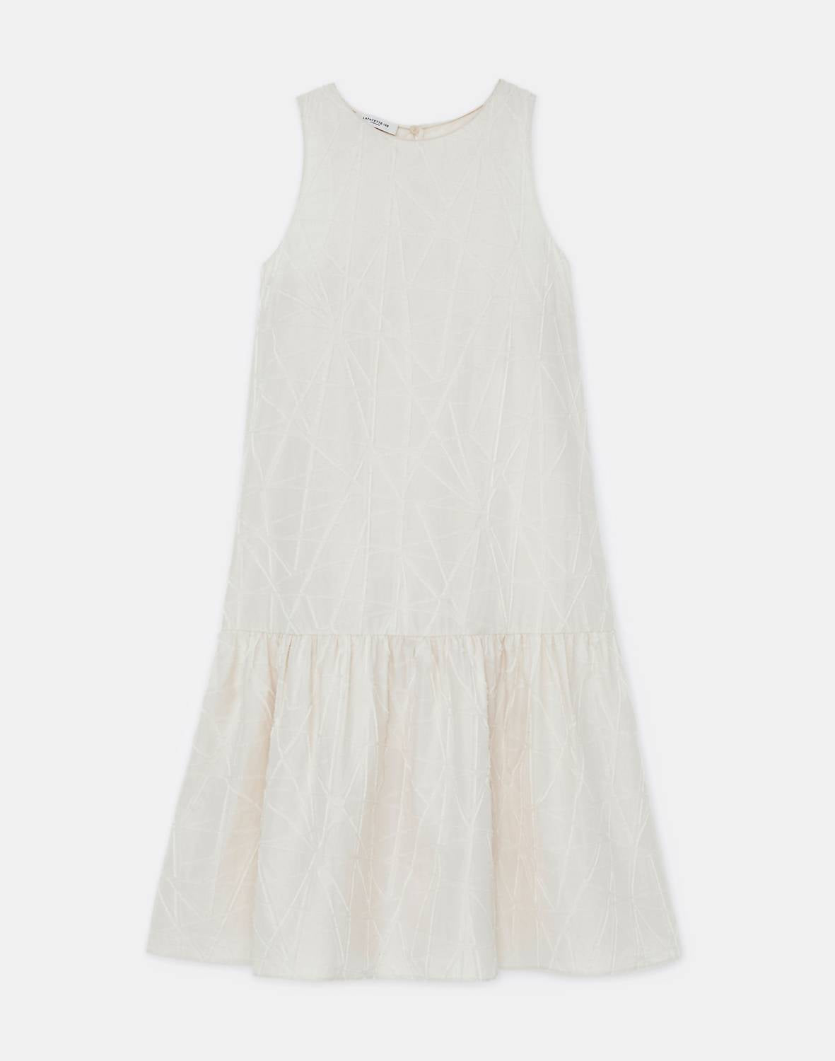 SLEEVELESS DROP WAIST DRESS