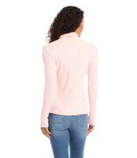 Karen Kane - Drape Neck Turleneck Lightweight Sweater