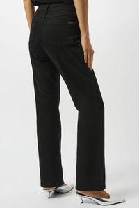 Joseph Ribkoff Brooke Classic Bootcut Stretch Jeans in black - women's jeans - detail view