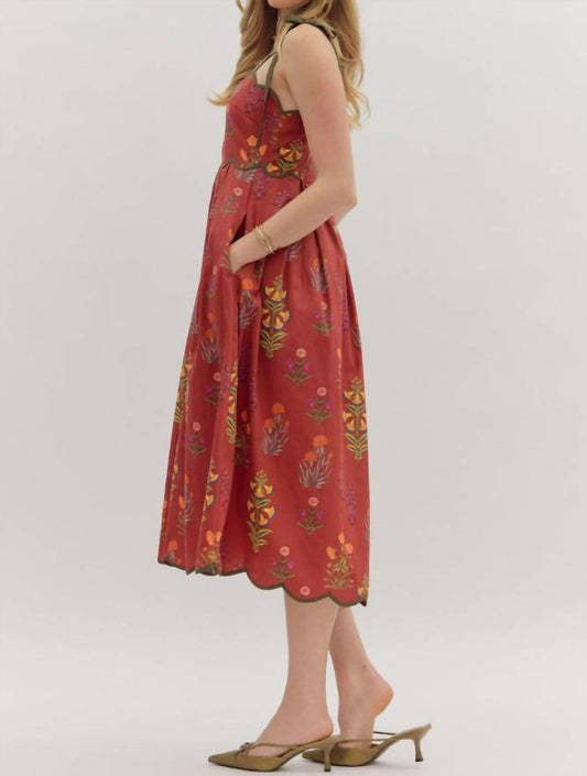 Entro - Rustic Blossom Dress