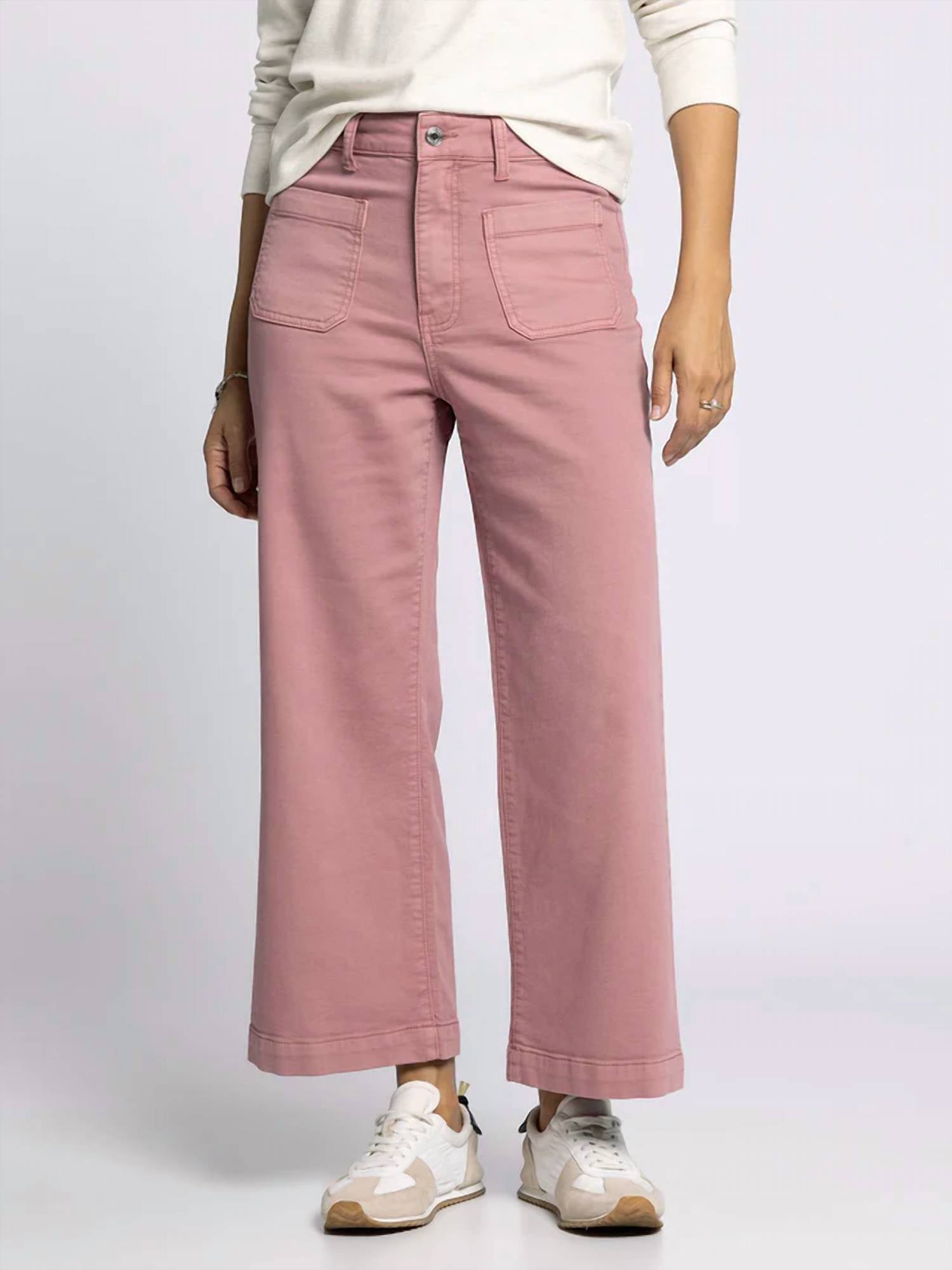 Thread & Supply - Sophia Kick Flare Cropped Pants