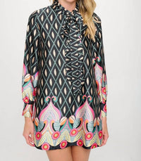 Meet Me In Santorini - Josephine Mini Dress