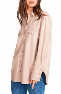 Bb Dakota - Ready Faux Leather Top