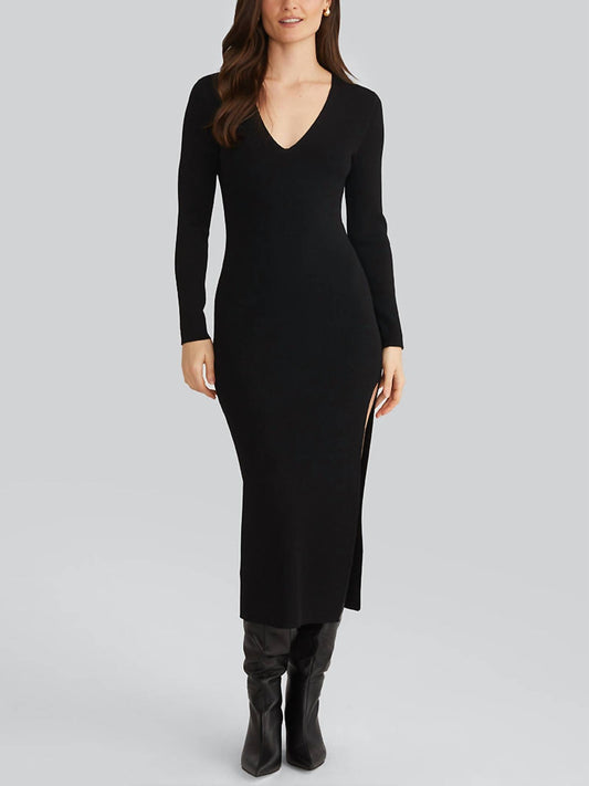 525 America - Allison Maxi Lace Up Back Dress