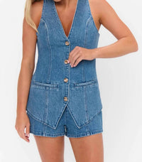 Show Me Your Mumu - Venture Out V-neck Romper