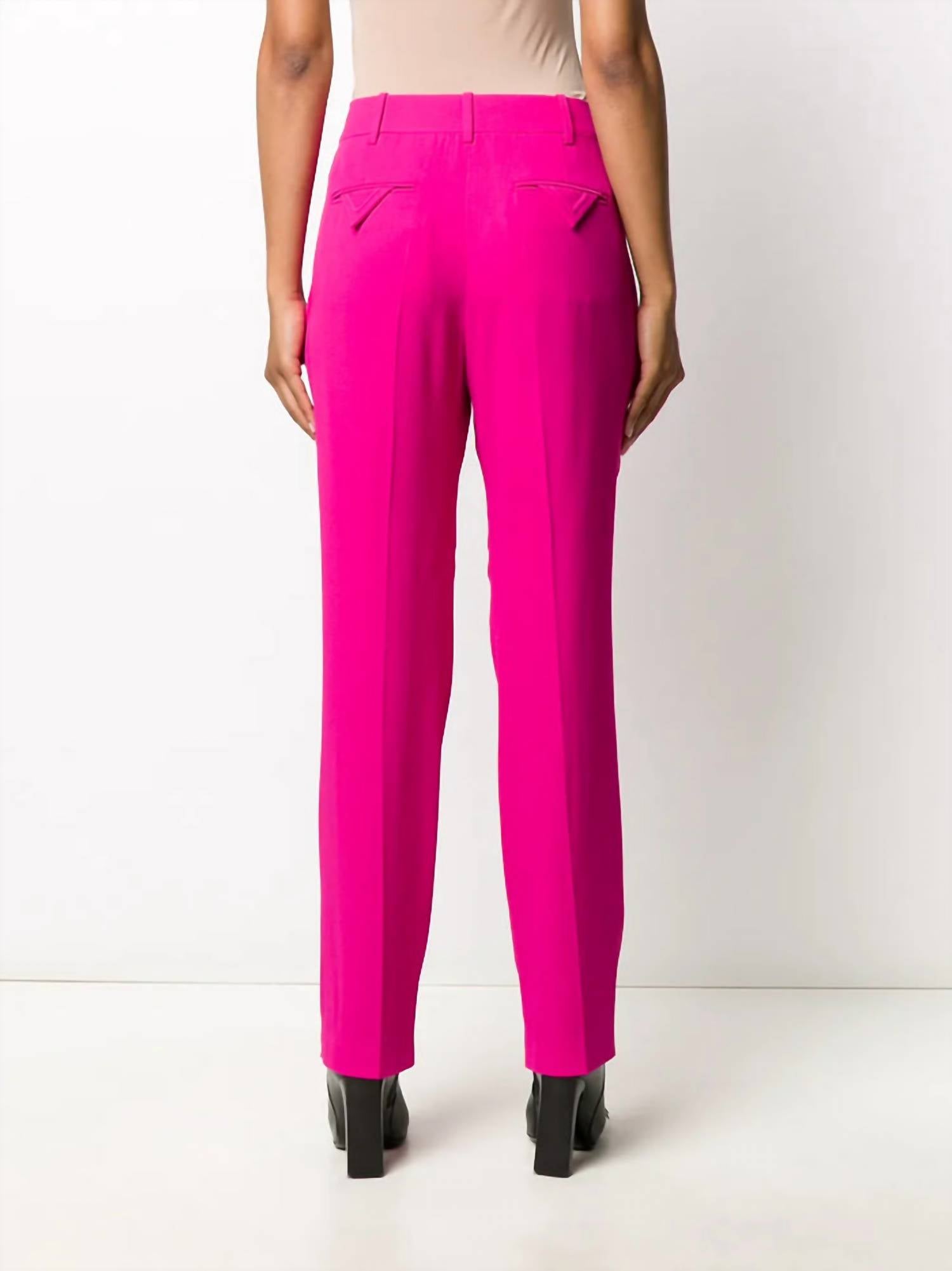 Valentino - Mid-rise Straight Trousers