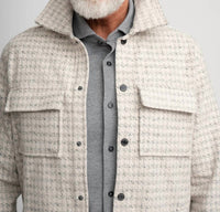 Stone Rose - Knit Houndstooth Jacket