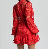 Rosa Clothing - Ballon Lace Dress