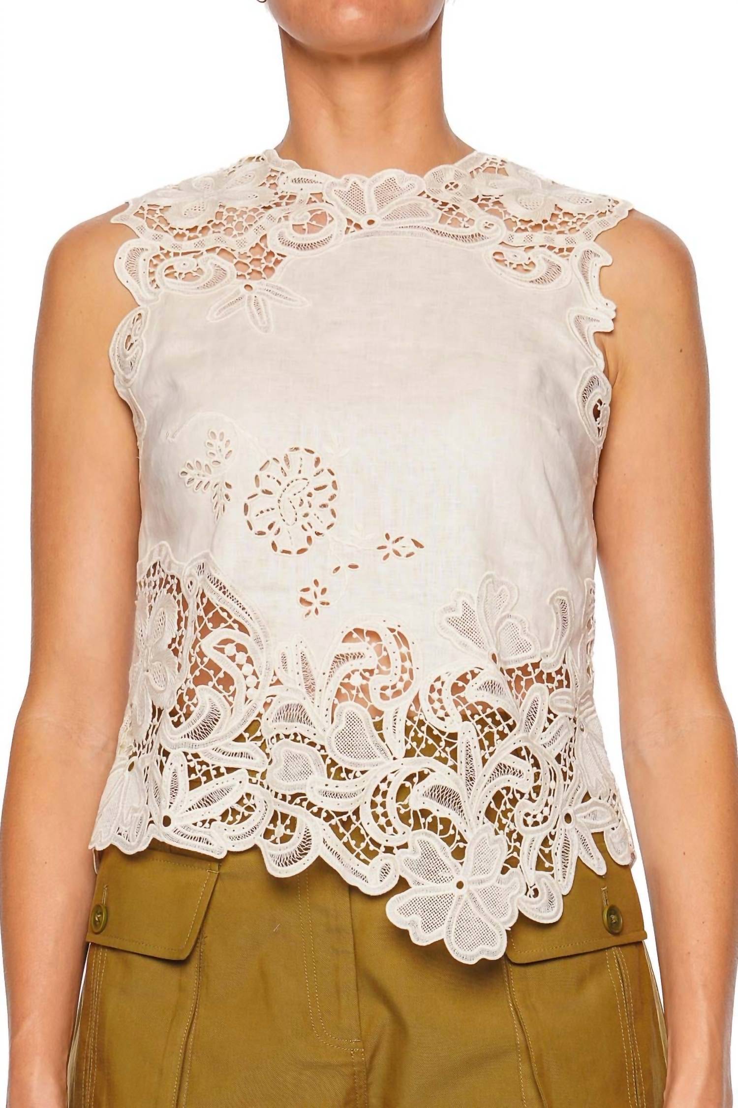 Ulla Johnson - Marlis Botanical Lace Top