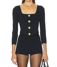 L'Agence - Sasha Knit Corset Top
