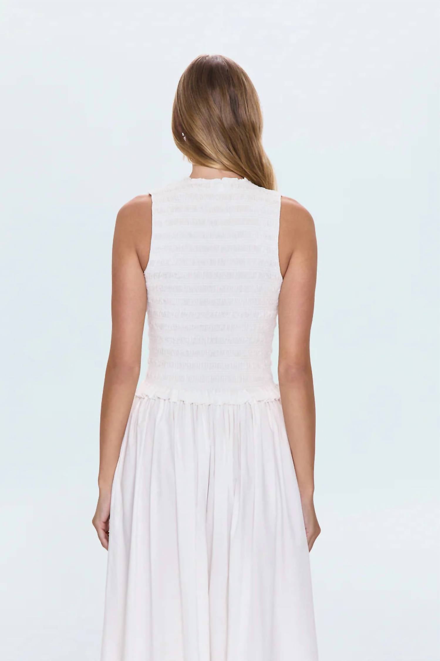 Pistola - Phoebe Smocked Tank Top