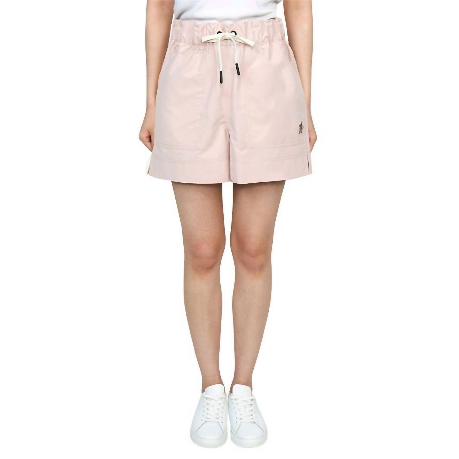 Moncler Froisse Shorts in pink - women's shorts