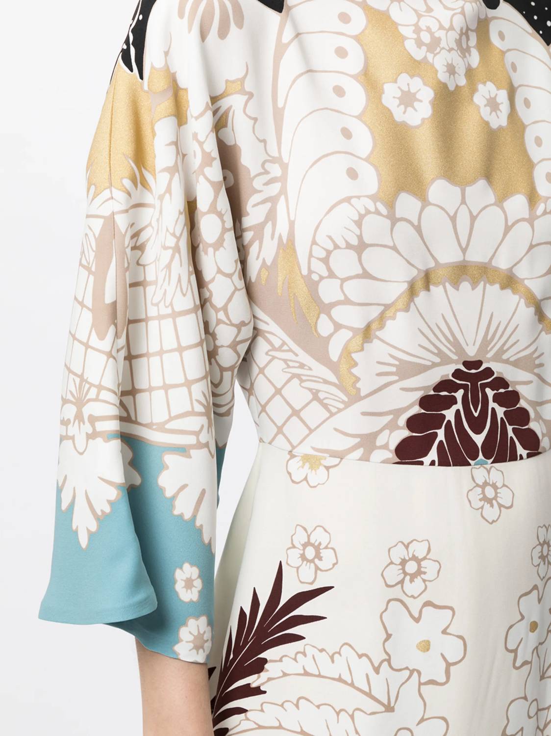 Valentino Cady Printed Dress in multi - women's dress - view 33