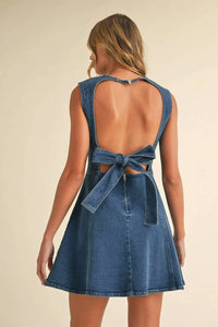 Klesis - Emma Nicole Bow Mini Dress
