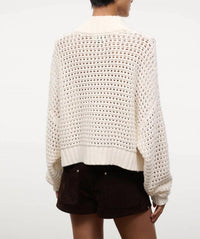 Staud - Cropped Hampton Sweater