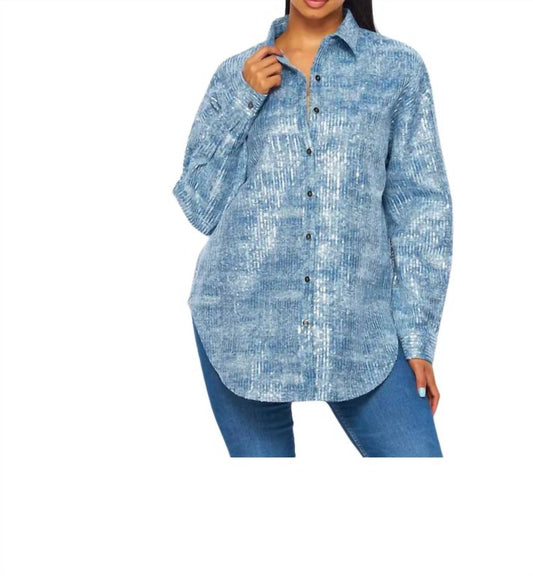 Hot & Delicious - Sequin Vibes Shirt