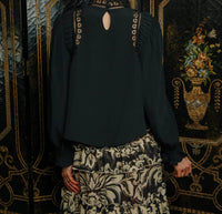 LOVE THE LABEL Fiona Top in black 3 - women's blouse - view 4