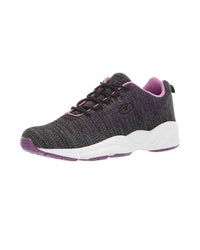 PROPET Women's Stability Fly Sneaker in black berry - women's shoe