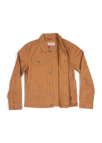 Iron & Resin Men's Mechanic Jacket in union brown - men's jacket - detail view