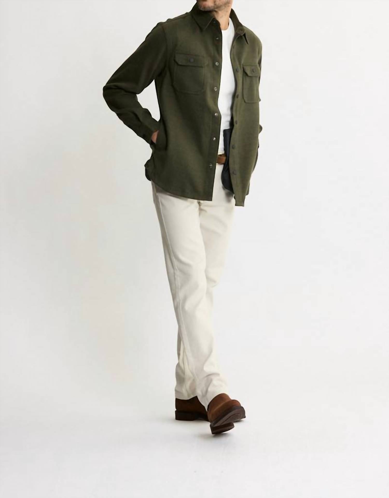 Jachs New York - Brushed Knit Overshirt