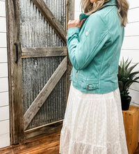 Mauritius - Louzia Straight Zip Moto Jacket