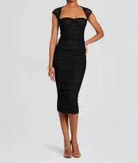 Ser.O.Ya - Kylie Mesh Midi Dress