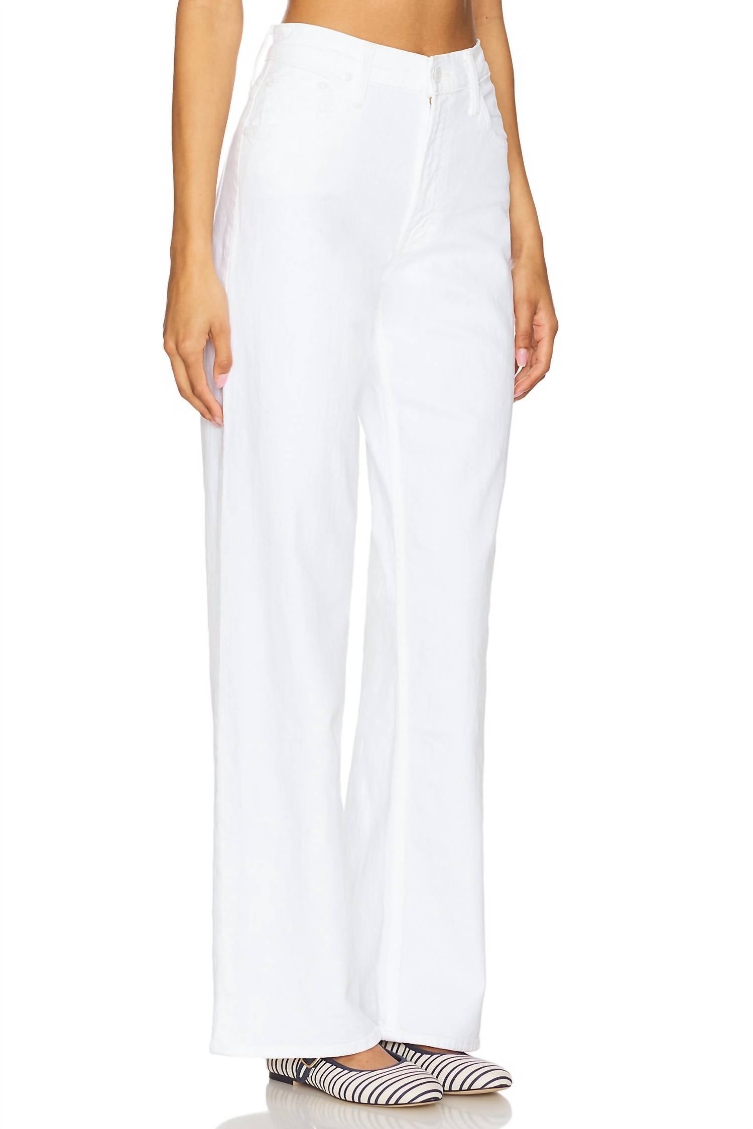 Mother - Spinner Zip Sneak Jeans
