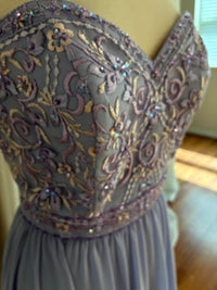 Morilee - Women's Thin Straps Beaded Dress