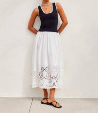 Fifteen Twenty - Women's Alicia Contrast Midi Dress