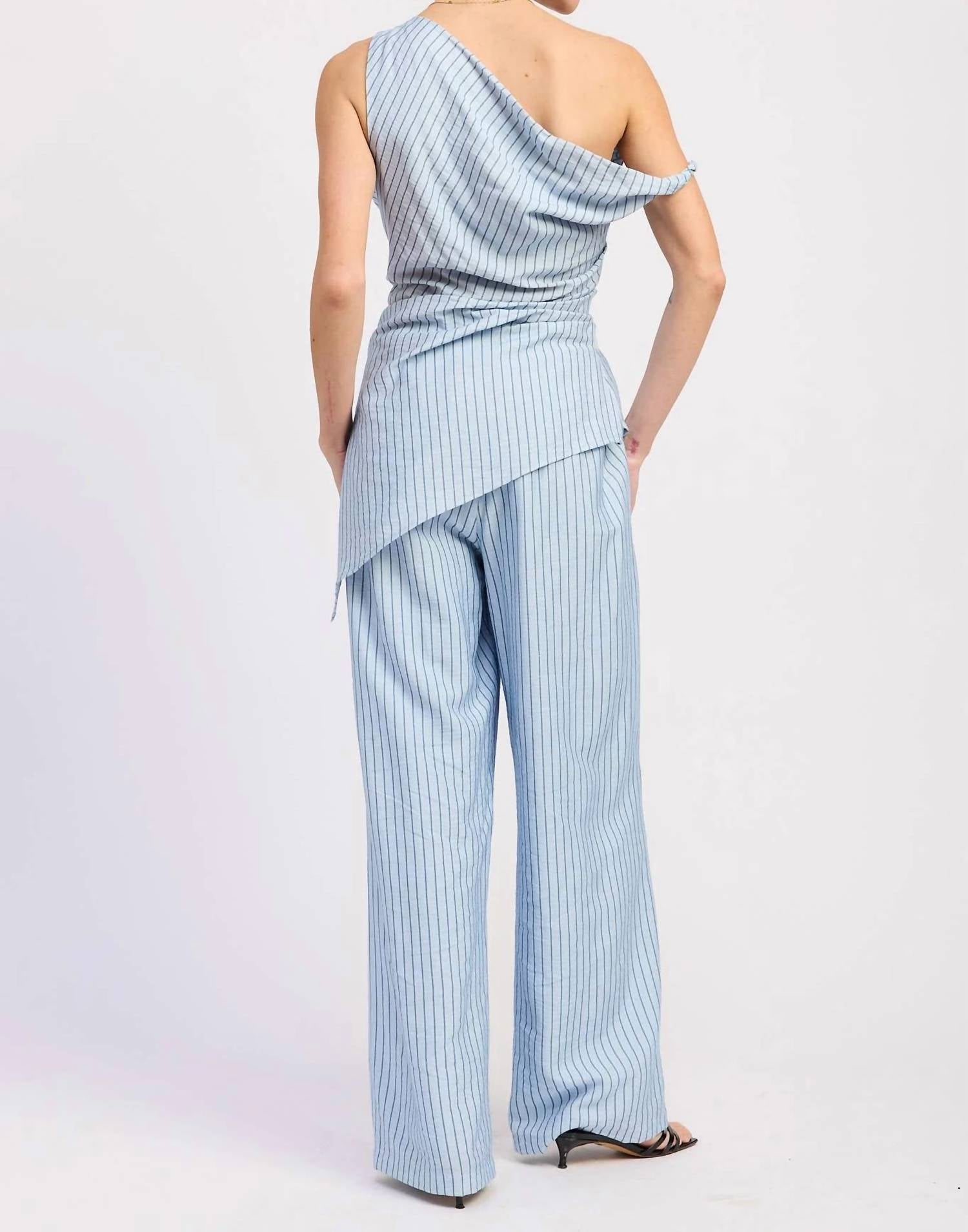 Emory Park - Wide Leg Pinstripe Pant