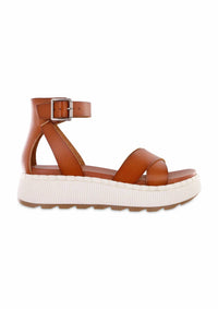 Mia - Women's Cross Stride Vegan Platform Sandals