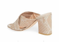 Agl - Women's Snake Embossed Sandal