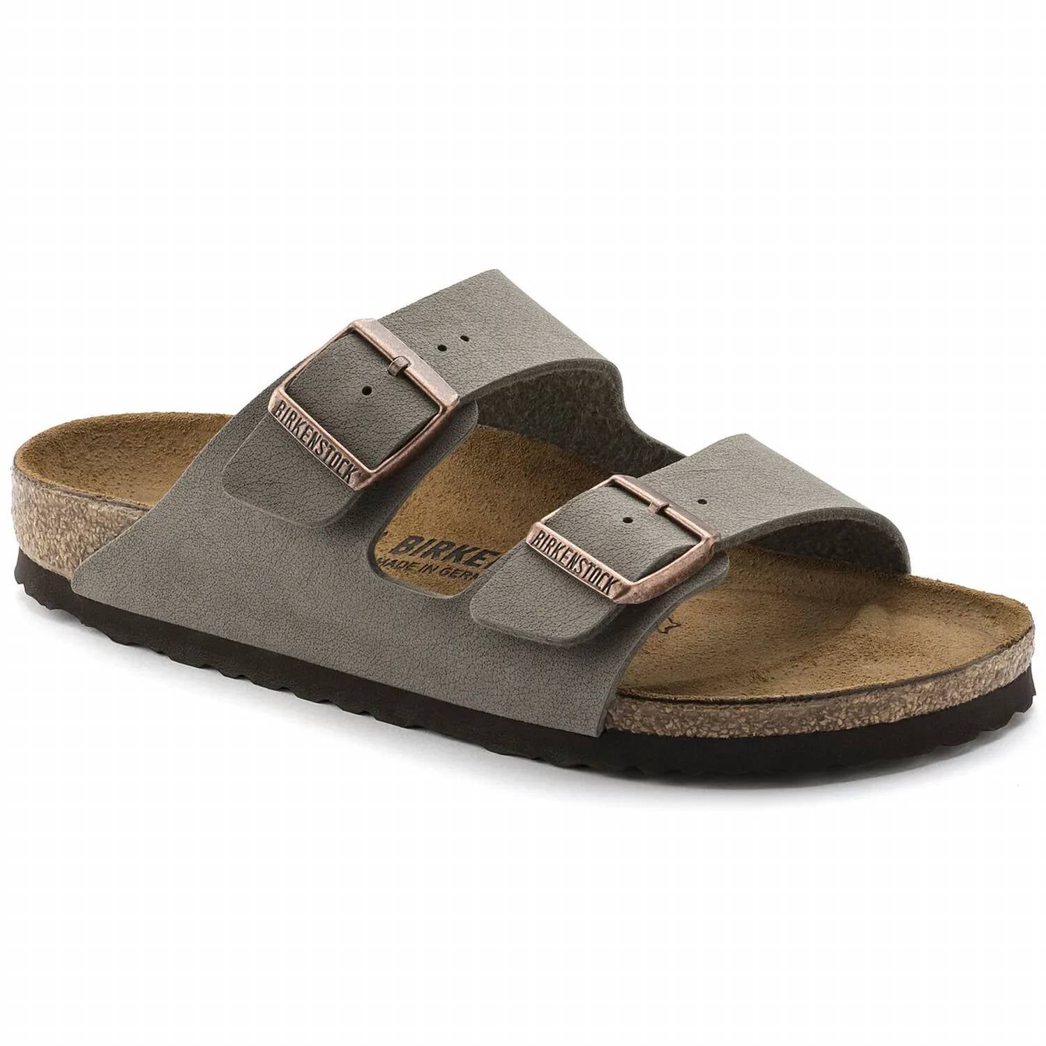 Birkenstock - Women's Arisona Birko-Flor Nubuck Sandal - Narrow Width