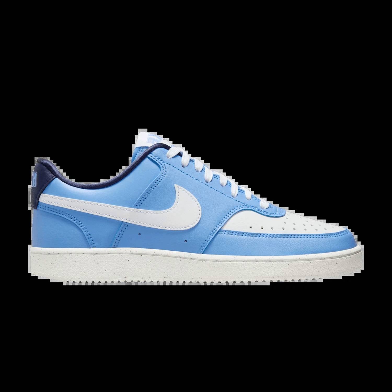 NIKE Women's Court Vision NN Shoes in valor blue white - women's sneaker