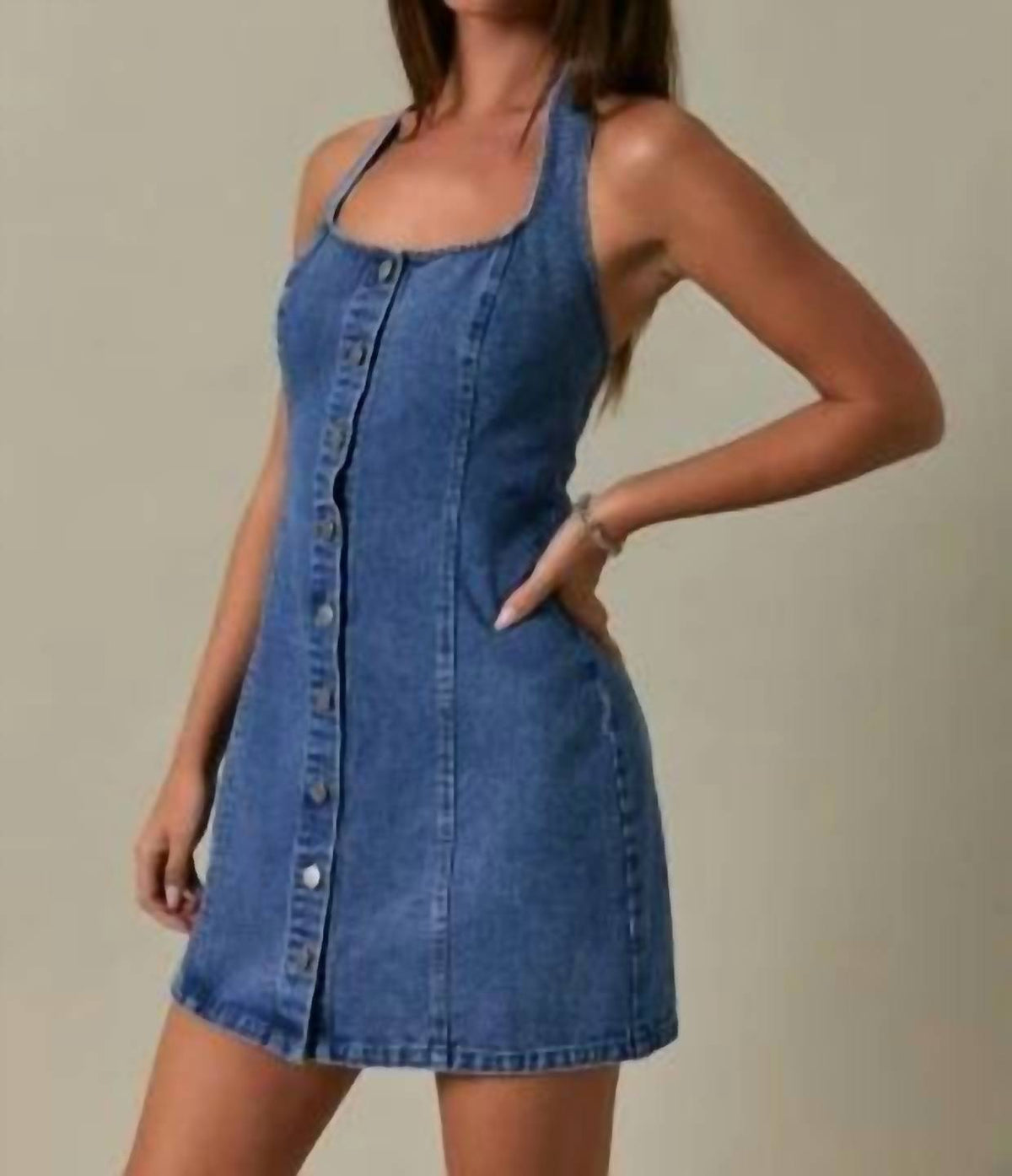 Le Lis - Halter Neck Mini Dress