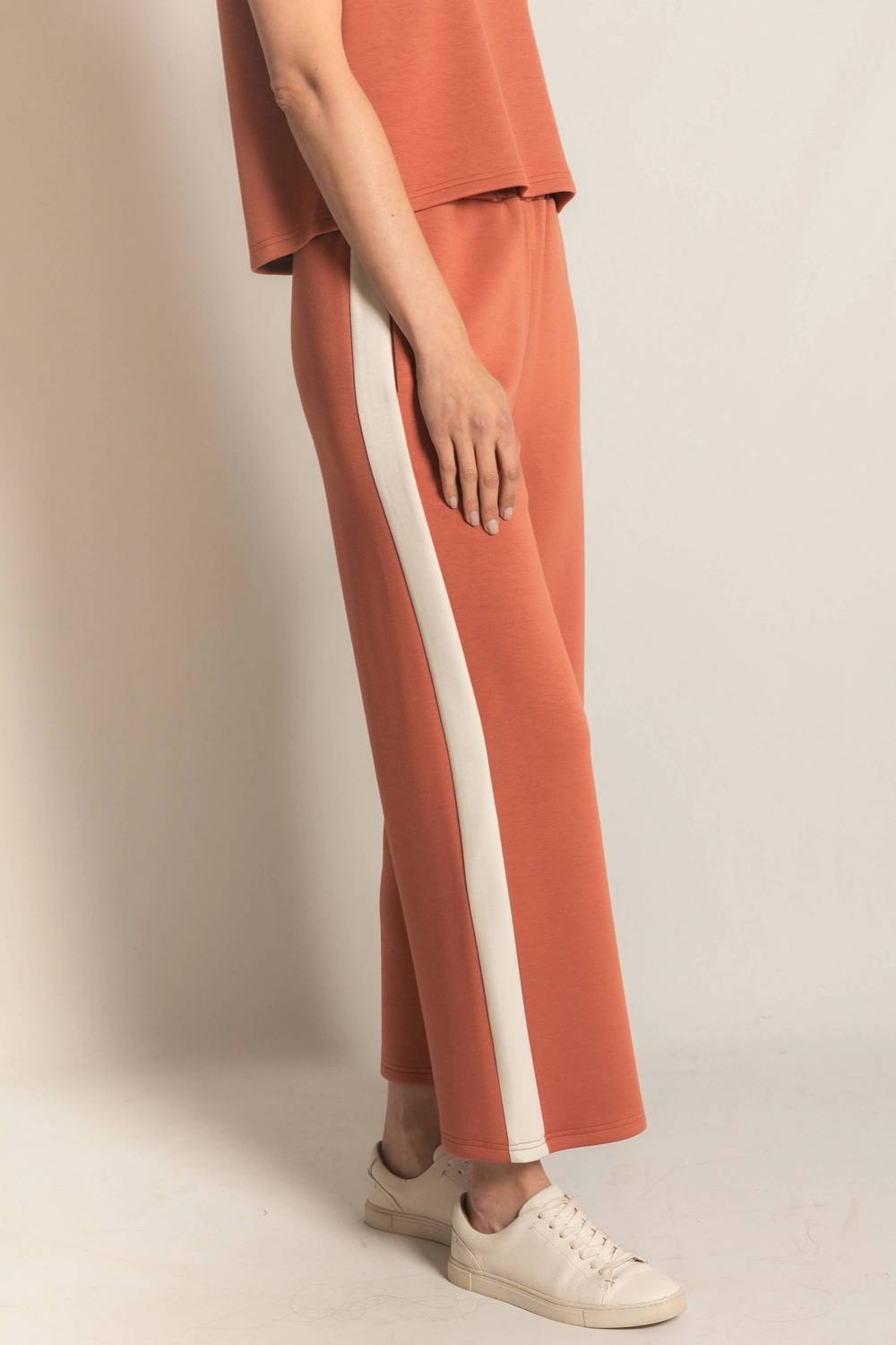 P.Cill - Butter Modal Single Side Stripe Pants