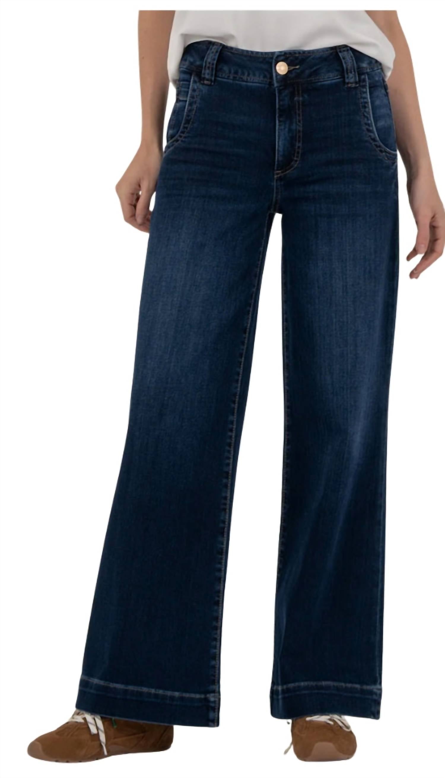 Kut From The Kloth - Meg High Rise Over Size Wide Leg Jeans
