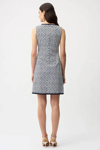 Joseph Ribkoff - Geometric A-line Dress