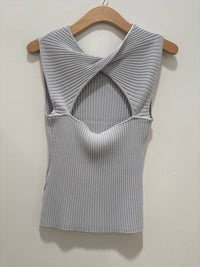 Autumn Cashmere - Women's Twisted Back Tank Top