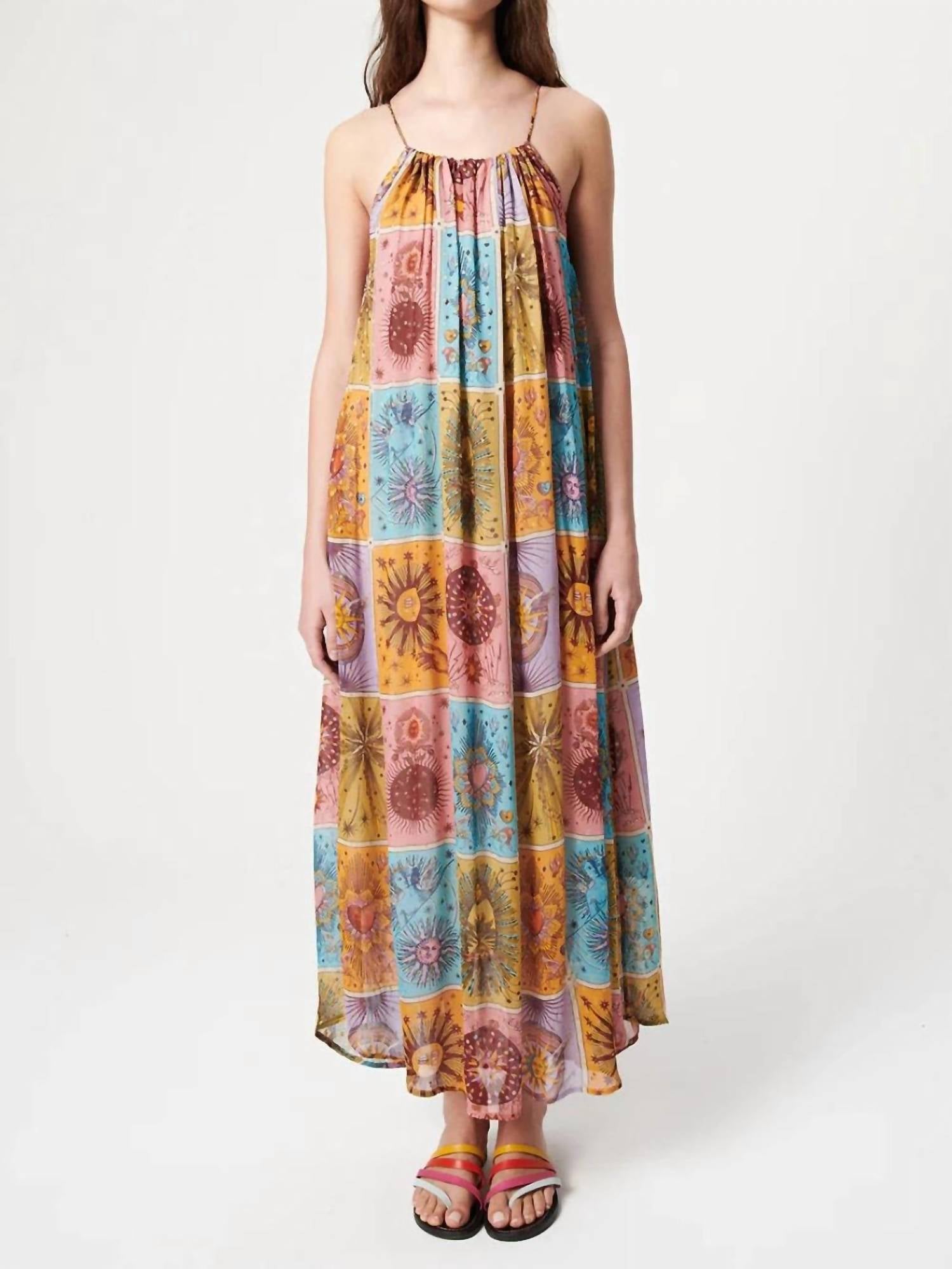 chufy pia mini dress CHUFY Rain Maxi Dress Sundance Coral XS / Sundance Coral