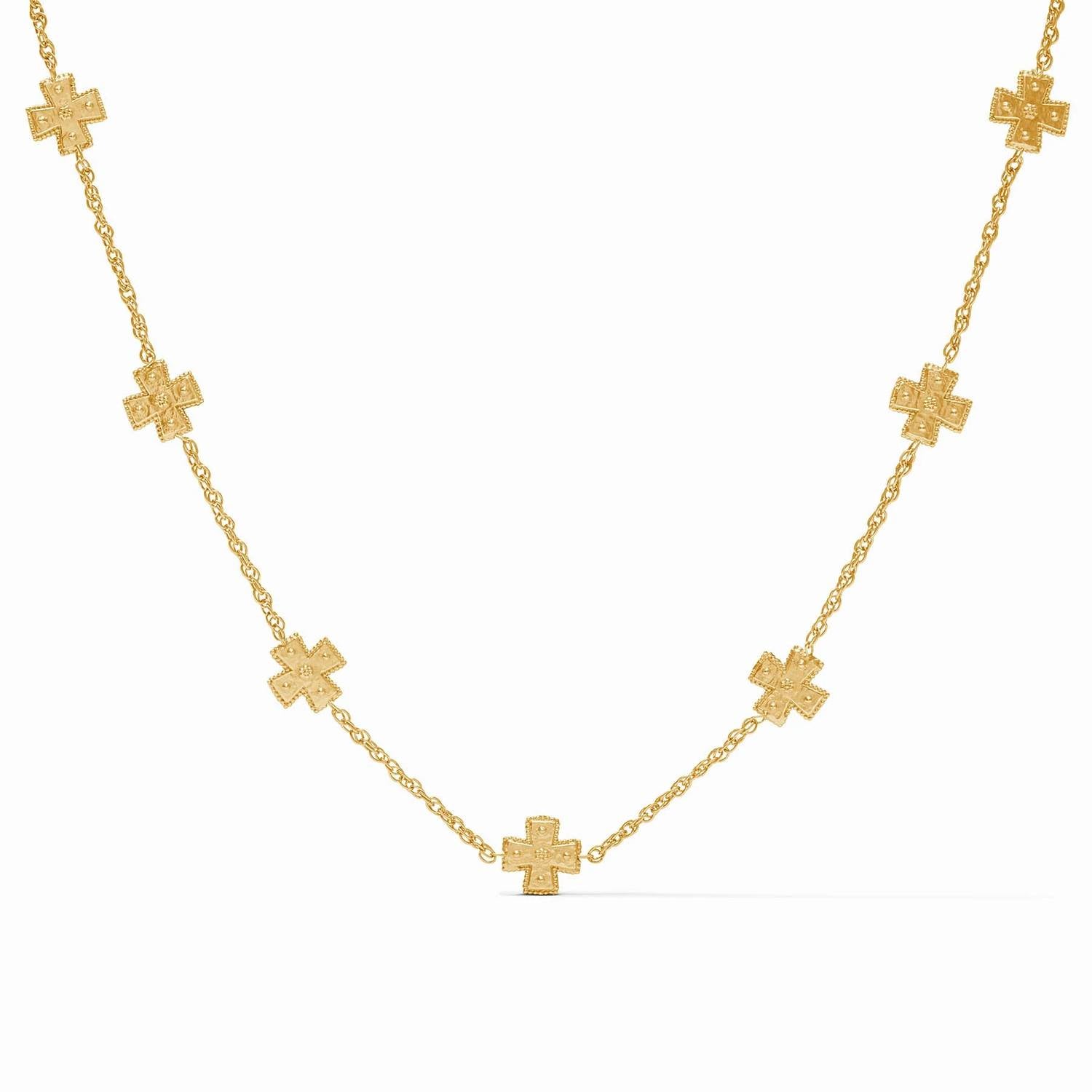 Julie Vos - Canterbury Delicate Station Necklace