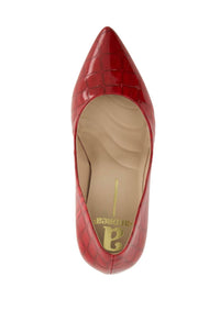 Andrea Women's Stiletto Pump in red - women's heels - alternate view