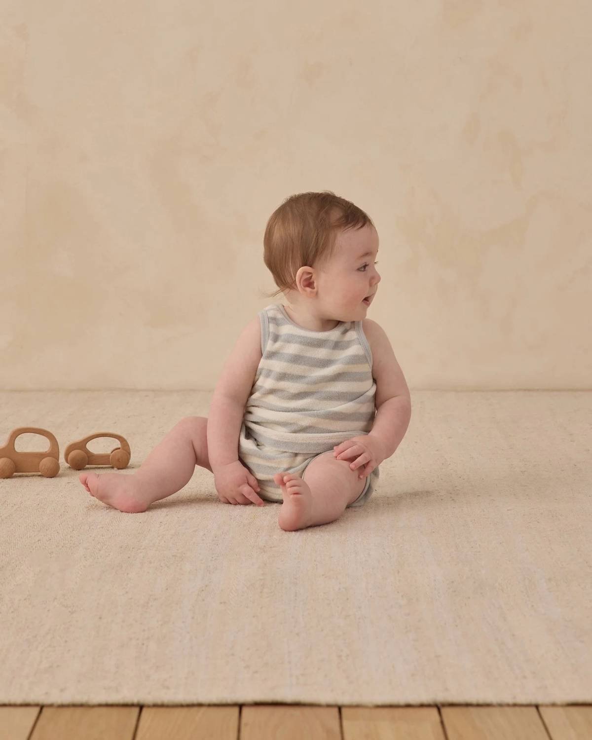 Quincy Mae - Boy's Terry Tank and Short Set
