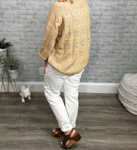 Jess Lea - Be Mine Cut Out Heart Sweater