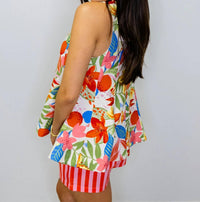 Fate - Print Flared Top